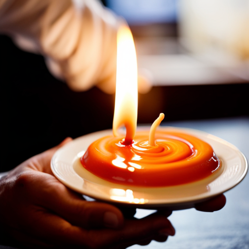 Easy Steps to Make Swirl Candles